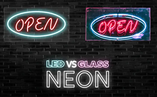 LED Neon Signs vs. Traditional Neon Signs – What's the difference?