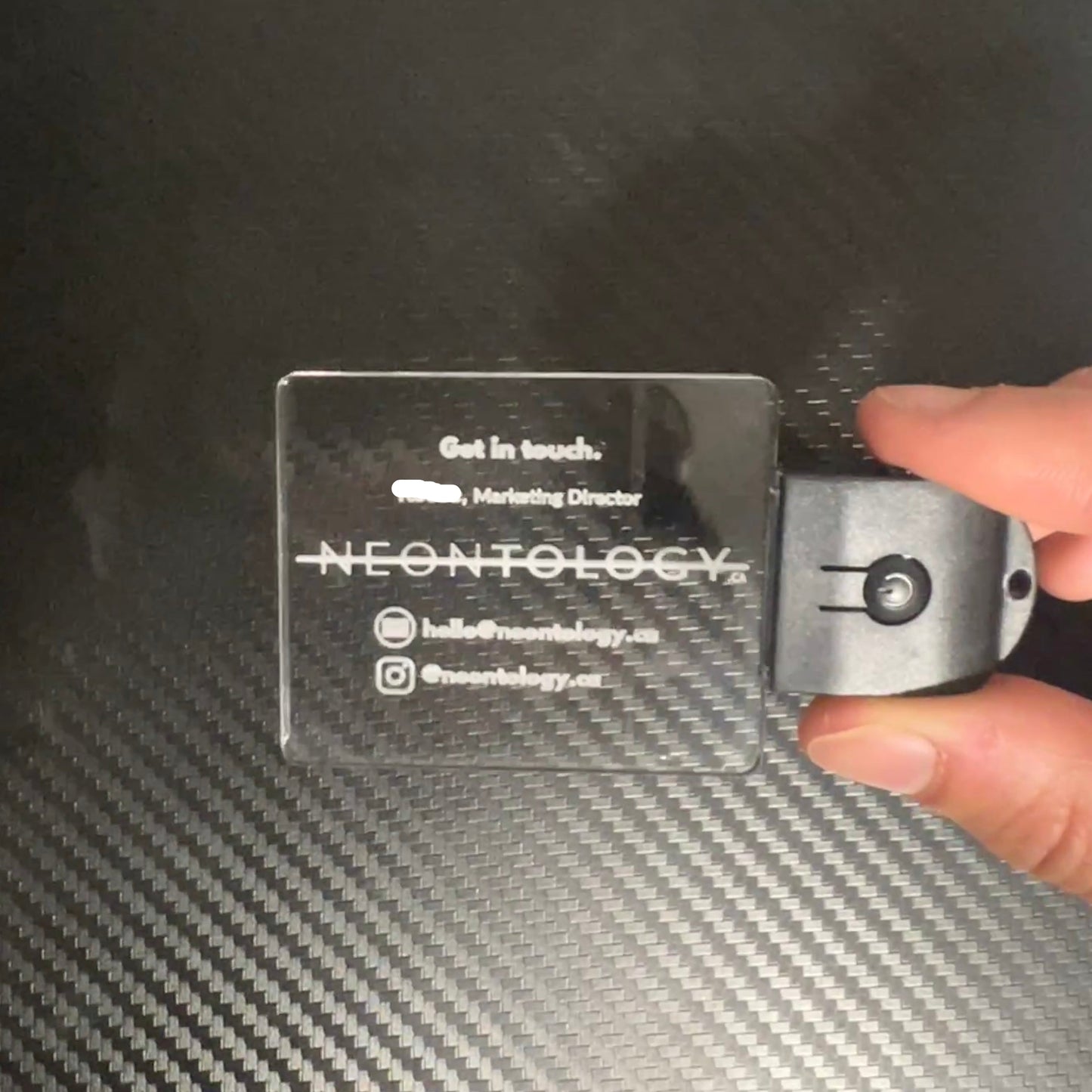 The 'Unforgettable Business Card' - Custom LED Light Cards