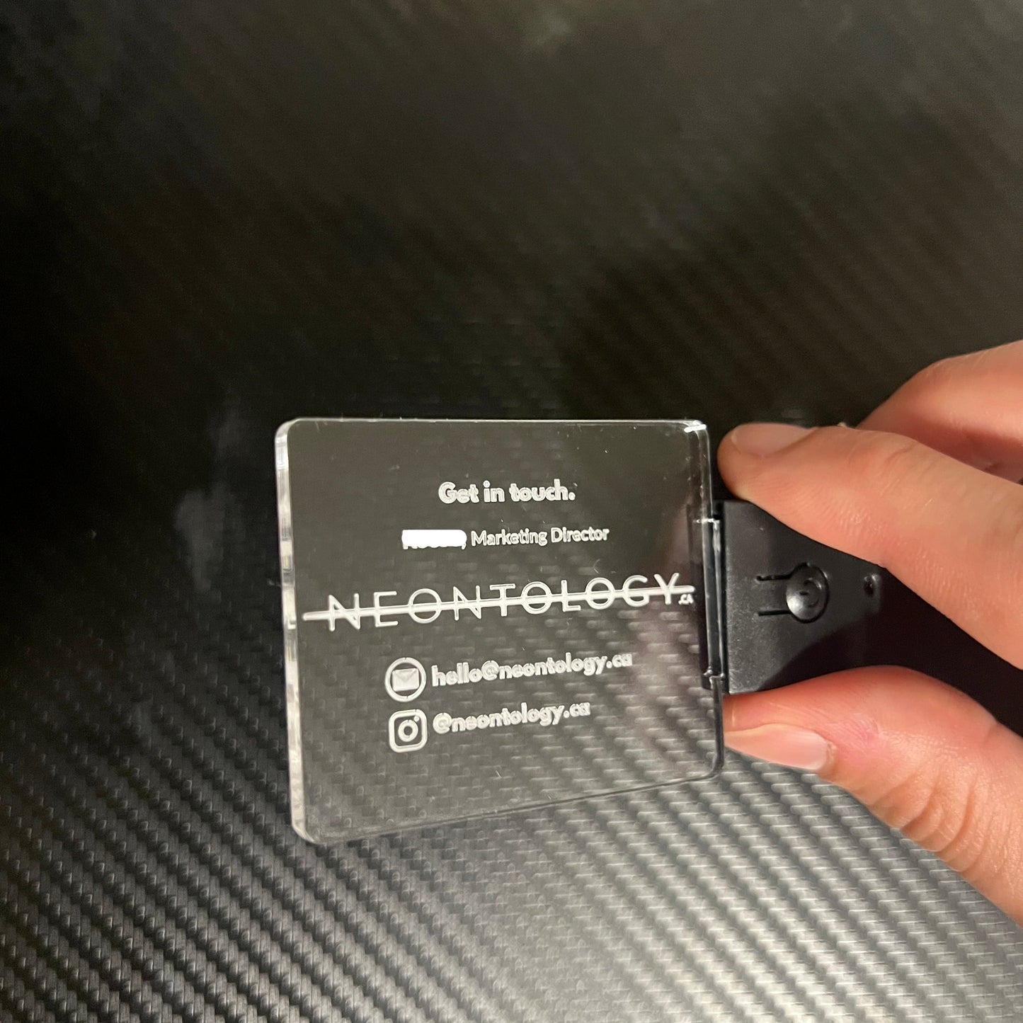The 'Unforgettable Business Card' - Custom LED Light Cards