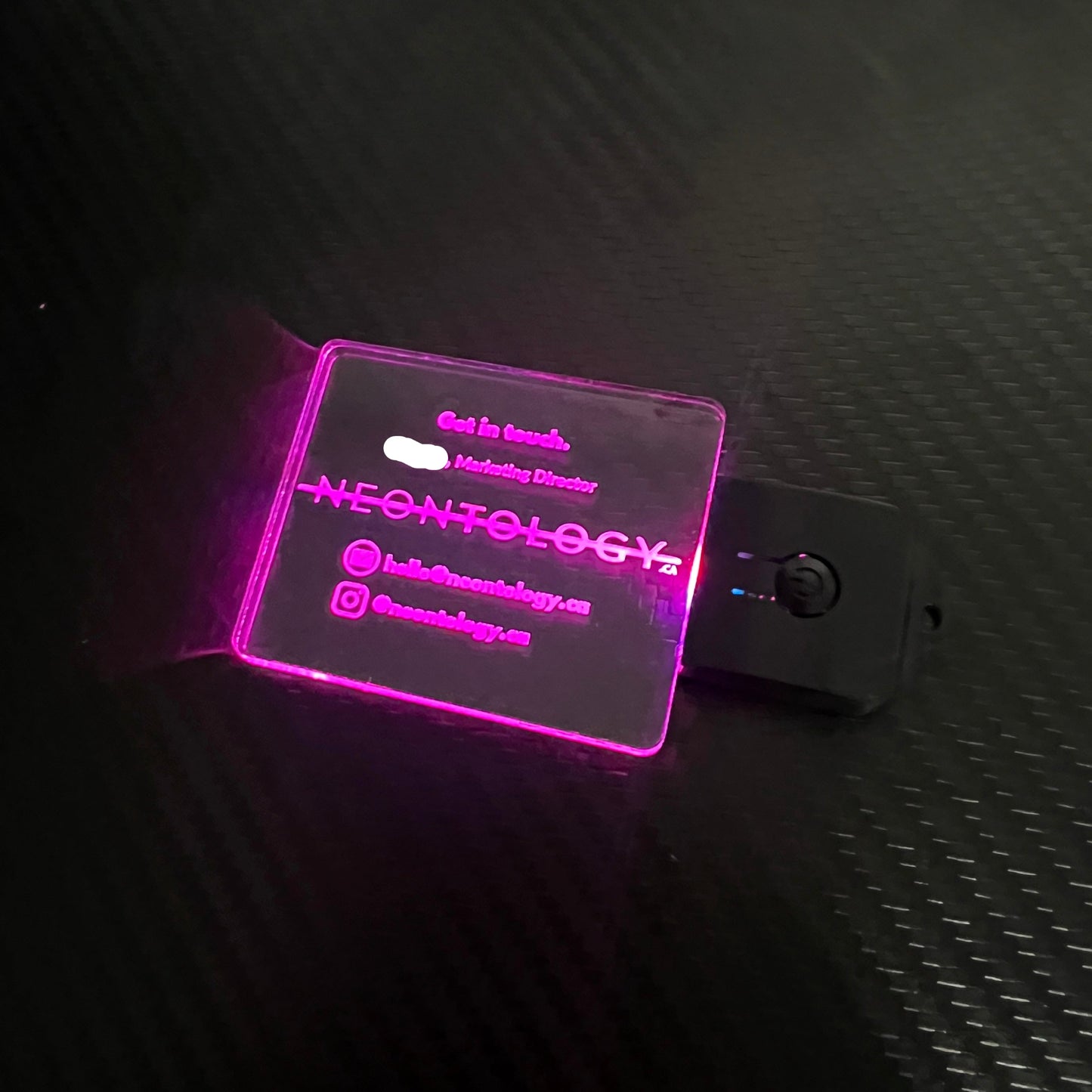 The 'Unforgettable Business Card' - Custom LED Light Cards