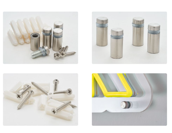 'Stand Off' Screw Mount Kit – Floating Display