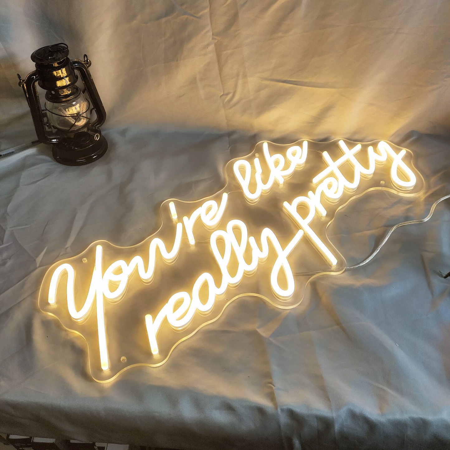 "You're like really pretty" - LED Neon Sign