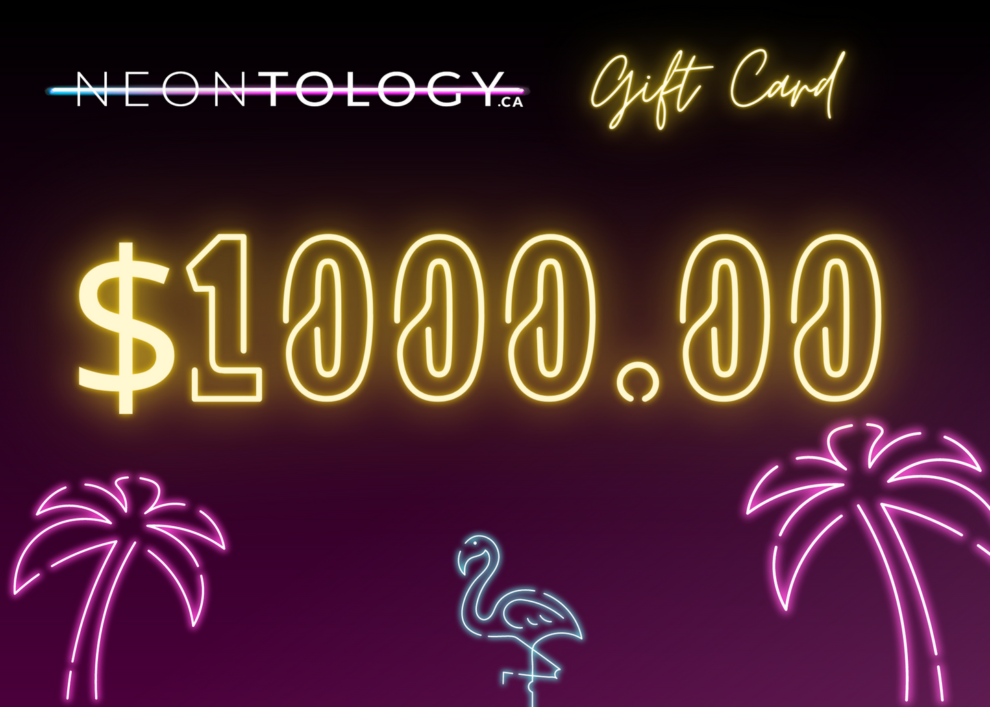 Neontology.ca Gift Card