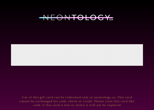 Neontology.ca Gift Card