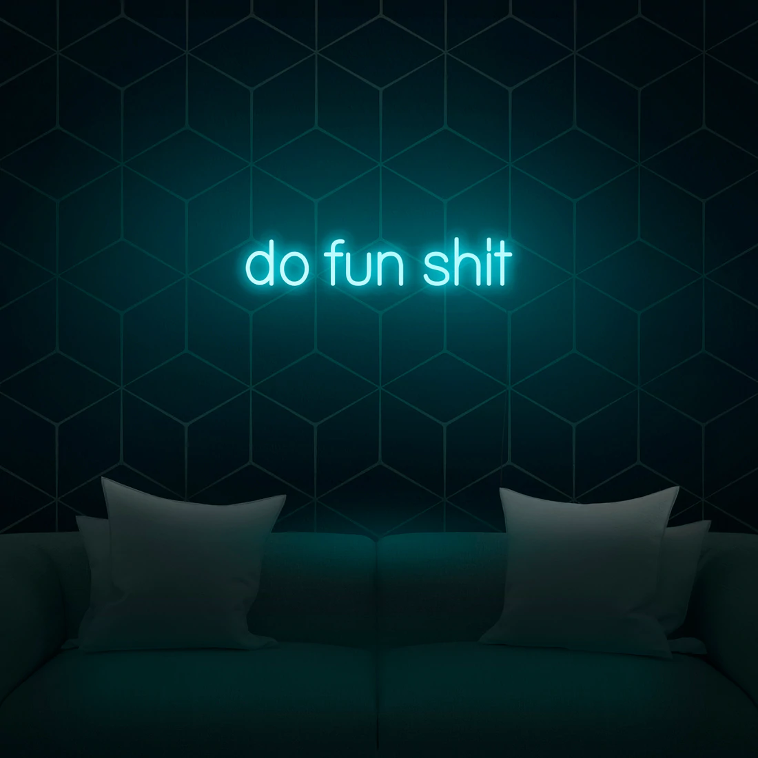 "do fun sh*t" — Neon LED Wall Light
