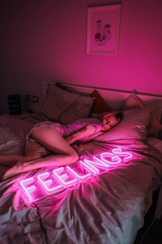 "FEELINGS" — LED Neon Sign