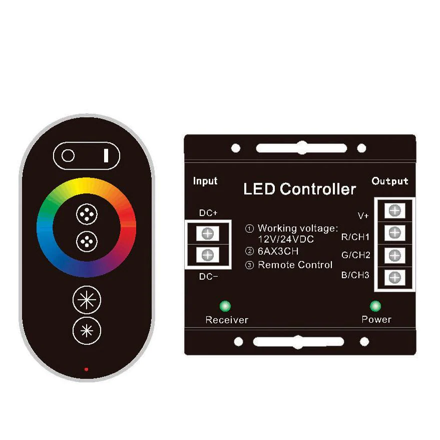 RF Wireless Remote & Dimmer for LED Neon Signs