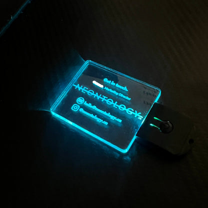 The 'Unforgettable Business Card' - Custom LED Light Cards