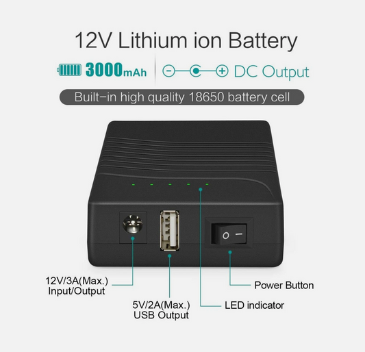 Neontology Portable Rechargeable PowerBank [For LED Signs]