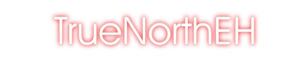 Custom Neon Sign: TrueNorthEH