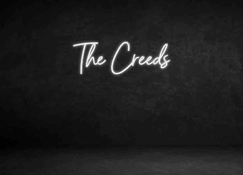 Custom Neon Sign: The Creeds