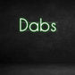 Custom Neon Sign: Dabs