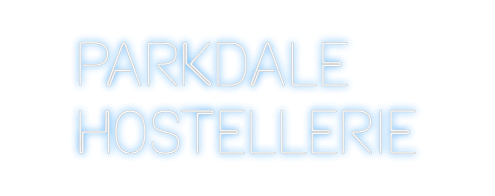 Custom Neon Sign: Parkdale
Hos...