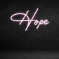 Custom Neon Sign: Hope