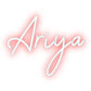 Custom Neon Sign: Ariya