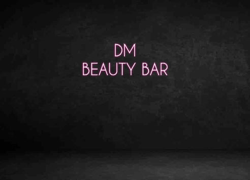 Custom Neon Sign:          DM
...