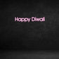 Custom Neon Sign: Happy Diwali