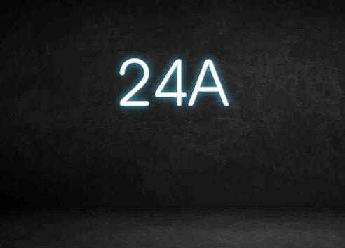 Custom Neon Sign: 24A