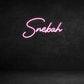 Custom Neon Sign: Snebah