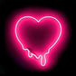 Melting Heart ♥️ v1  — [choose colour] Neon LED Light