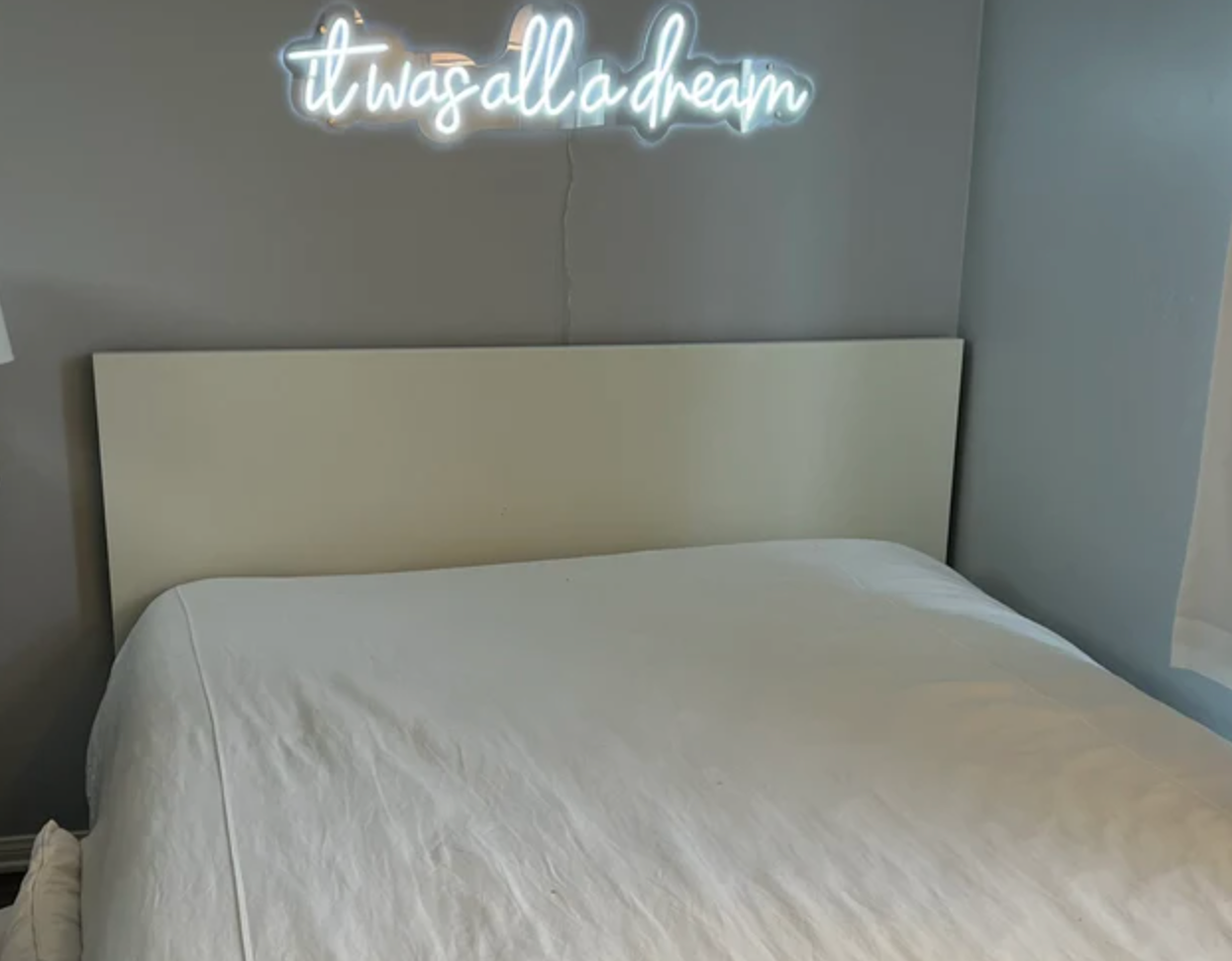 "It Was All a Dream" LED Neon Sign - 28"