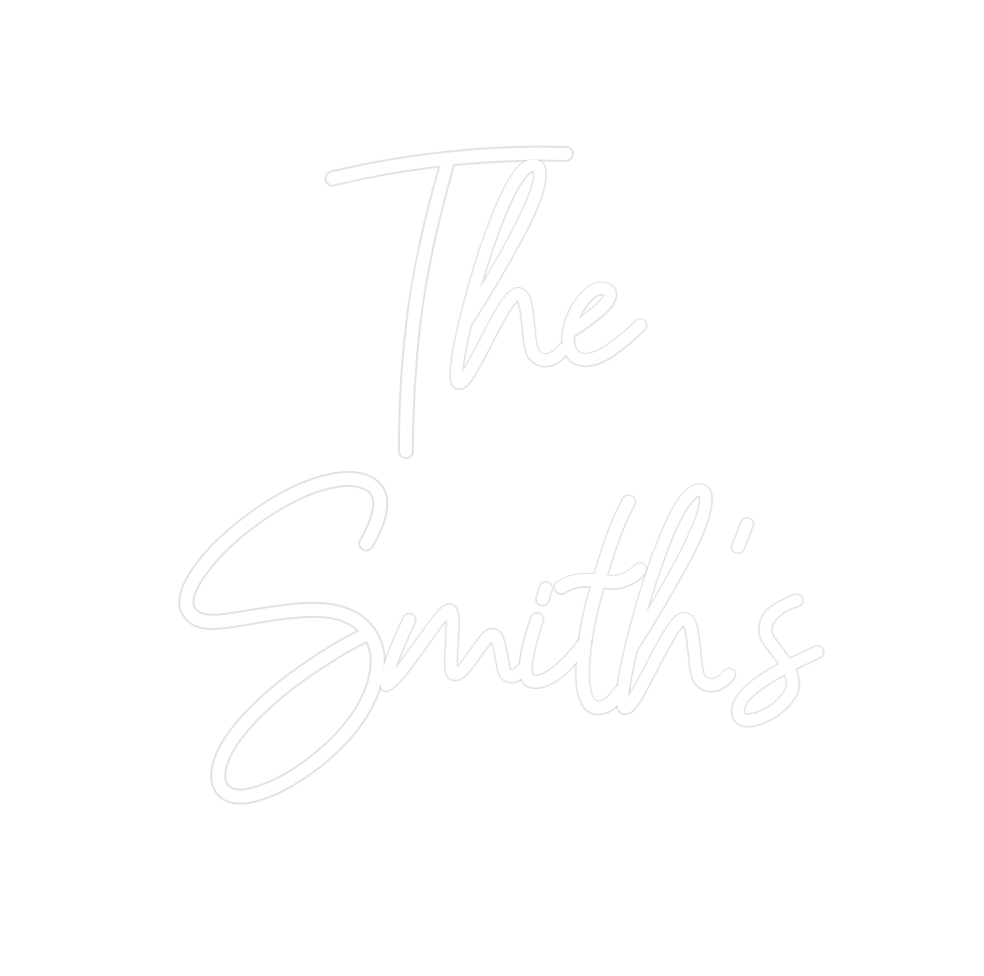 Custom Neon: The
Smith's