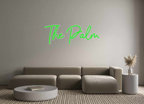 Custom Neon: The Palm