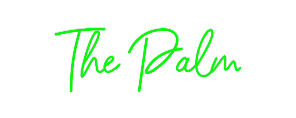 Custom Neon: The Palm